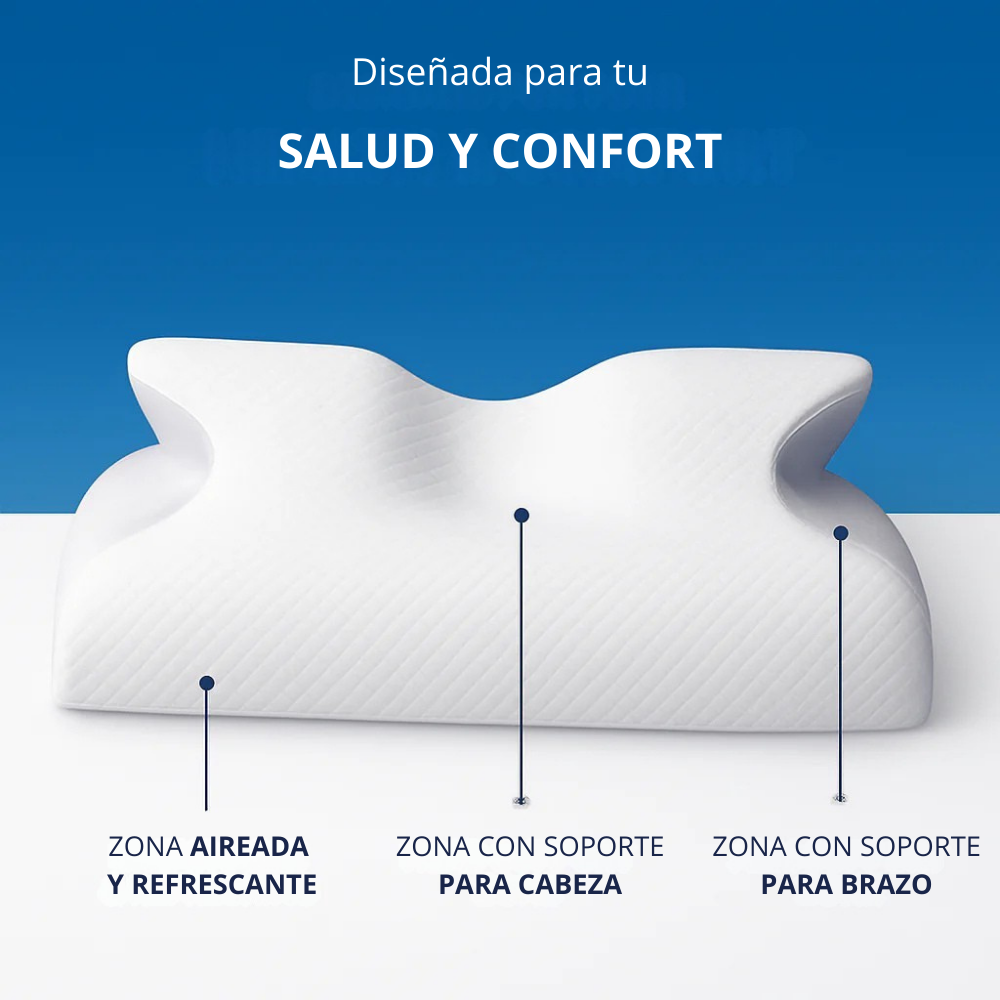 Almohada Skelda – Alineación Perfecta para Cabeza, Cuello y Hombros