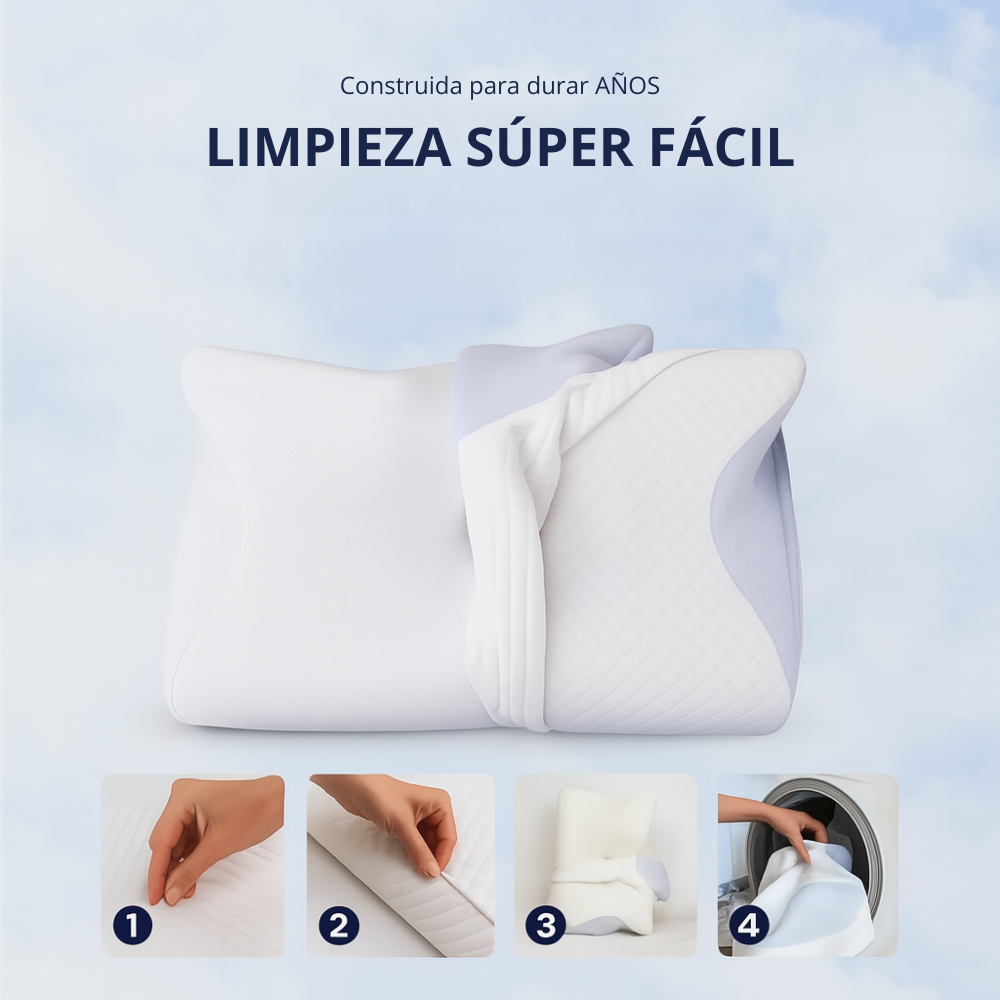 Almohada Skelda – Alineación Perfecta para Cabeza, Cuello y Hombros